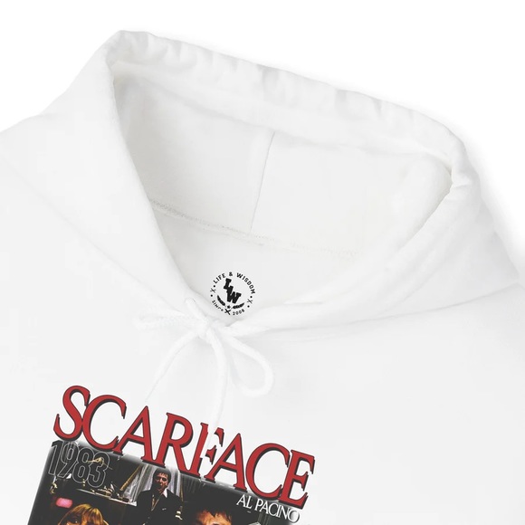 MONEY POWER RESPECT HOODIE (WHITE) - Picture 3 of 3